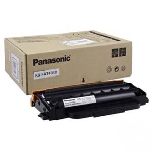 PANASONIC originální černý toner KX-FAT431X black 6000str. KX-MB2230 KX-MB2270 KX-M