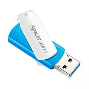 APACER USB Flash Drive, 3.1, 32GB, AH357, modrý, AP32GAH357U-1