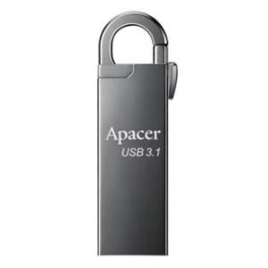 APACER USB Flash Drive, 3.1, 16GB, AH15A, stříbrný, AP16GAH15AA-1