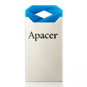 APACER USB Flash Drive, 2.0, 64GB, AH111, stříbrný, modrý, AP64GAH111U-1