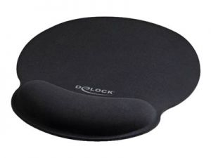 DELOCK, Ergonomic Mouse pad with Gel Wrist Rest