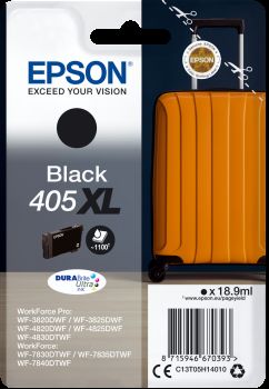 Epson originální ink C13T05H14010, 405XL, black, 1x18.9ml, Epson WF-7835DTWF, WF-7830DTWF,