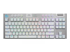 Logitech Gaming G915 TKL - Klávesnice - backlit - USB, Bluetooth, LIGHTSPEED - AZERTY - fr