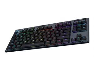 Logitech Gaming G915 TKL - Klávesnice - backlit - USB, Bluetooth, LIGHTSPEED - QWERTY - šp