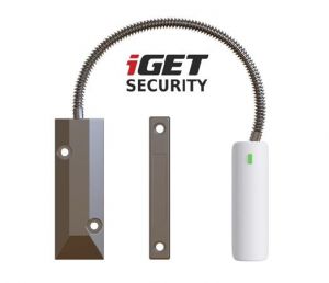 iGET SECURITY EP21 - Bezdrátový magnetický senzor pro železné dveře/okna/vrata