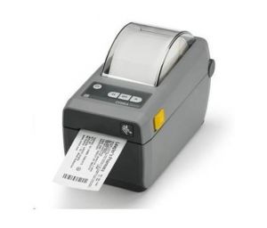 Tiskárna Zebra DT Printer ZD410; 2", 300 dpi, EU and UK Cords, USB, USB Host, BTLE, 802.11