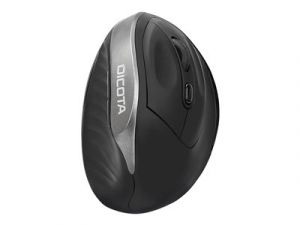 DICOTA Relax - Myš - ergonomický - pravák - 5 tlačítka - bezdrátový - bezdrátový přijímač
