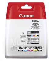 Canon CARTRIDGE PGI-580/CLI-581 BK/CMYK MultiPack pro PIXMA TS615x, TS625x, TS635x, TS815x