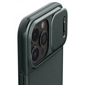 Spigen Optik Armor MagSafe, abyss green - iPhone 15 Pro Max