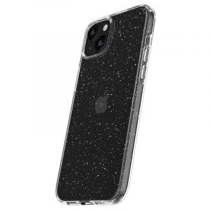 Spigen Liquid Crystal Glitter, crystal quartz - iPhone 15 Plus