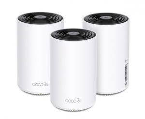 TP-Link Deco XE75(3-pack) Meshový Wi-Fi 6E systém AXE5400 pro pokrytí celé domácnosti