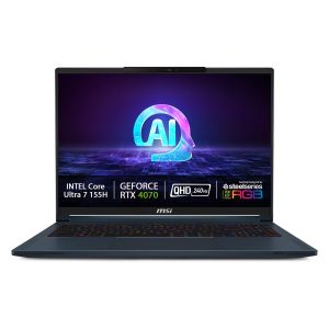 MSI Stealth/16 AI Studio A1VGG/u7-155H/16"/2560x1600/32GB/1TB SSD/RTX 4070/W11H/Blue/2R