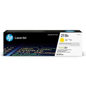 HP 219X High Yield Yellow Original LaserJet Toner Cartridge