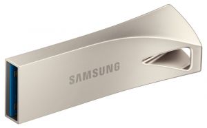 SAMSUNG Bar Plus USB 3.2 512GB / USB 3.2 Gen 1 / USB-A / Kov / Stříbrná