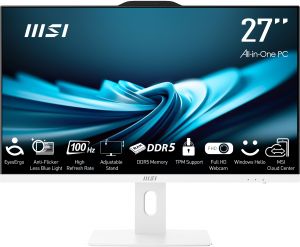 MSI Pro/AP272P 14M/27"/FHD/i3-14100/8GB/256GB SSD/UHD 730/W11H/White/2R