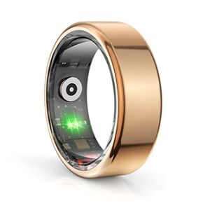 POWERTON Smart RING 8" zlatý - měření srdeč. tepu, monitoring spánku