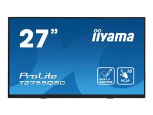 iiyama ProLite T2755QSC-B1 - LED monitor - 27" - dotykový displej - 2560 x 1440 WQHD @ 75 