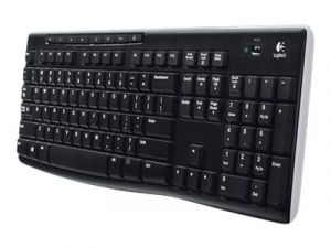 Logitech Wireless Keyboard K270 - Klávesnice - bezdrátový - 2.4 GHz - německá