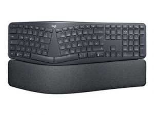 Logitech ERGO K860 - Klávesnice - bezdrátový - 2.4 GHz, Bluetooth 5.0 - QWERTZ - německá