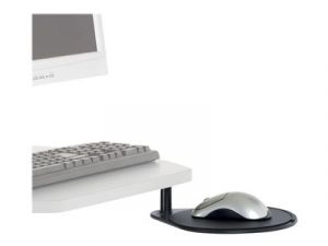 687BK, ERGOTRON MOUSE SHELF SWING-OUT BLACK