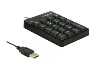 Delock - Klávesnice - USB - černá - maloobchod