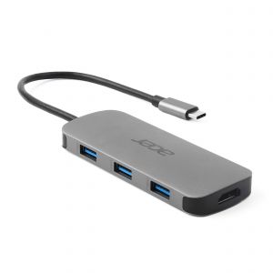 Acer 7in1 USB-C dongle (HDMI, DP, USB, RJ)