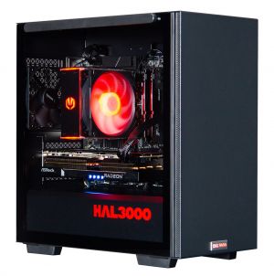 HAL3000 Online Gamer Pro / AMD Ryzen 5 9600X/ 32GB DDR5/ RX 7800 XT/ 1TB PCIe SSD/ WiFi/ W