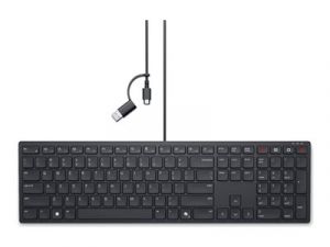 Dell Wired Collaboration Keyboard KB525C - Klávesnice - USB, USB-C - QWERTZ - česká/sloven