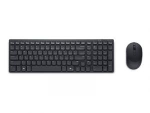 Dell Silent Keyboard and Mouse KM555 - Klávesnice a sada myši - bezdrátový - 2.4 GHz, Blue