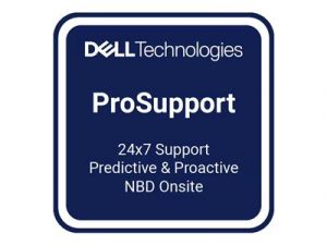 Dell Upgrade z 1 rok Basic Onsite na 5 roky ProSupport - Prodloužená dohoda o službách - n