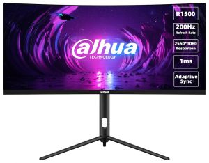 DAHUA 30" LED LM30-E330CA/ herní/ VA panel/ 2560x1080 (UWHD)/ 3000:1/ 1ms/ 250 cd/m2/ 2x H