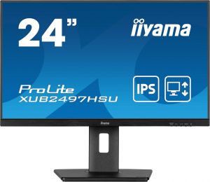 iiyama ProLite/XUB2497HSU-B2/23,8"/IPS/FHD/100Hz/1ms/Black/3R