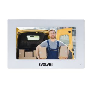 EVOLVEO DoorPhone AP1/AP2 - rozšiřující monitor pro dvoudrátové systémy videotelefonů, bíl