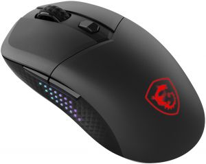 MSI herní myš VERSA 300 Elite Wireless/ bezdrátová/ 26.000 dpi/ 2,4GHz/ BT5.3/ USB/ RGB po