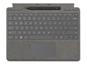 MS Surface Pro Keyboard bundle Com, ENG/British, UK/Ireland, Platinum