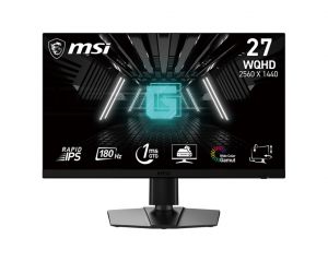 MSI Gaming monitor G272QPF E2, 27" Rapid IPS/2560x1440 (WQHD)/180Hz/1ms/DP/2xHDMI/Výškově