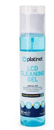 PLATINET LCD CLEANING LIQUID + MICROFIBER  250M LPFS6255